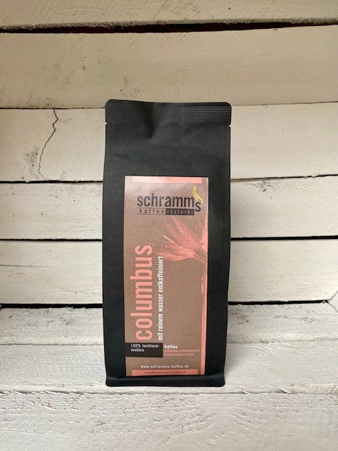 Columbus entkoffeiniert 500g (ganze Bohne)